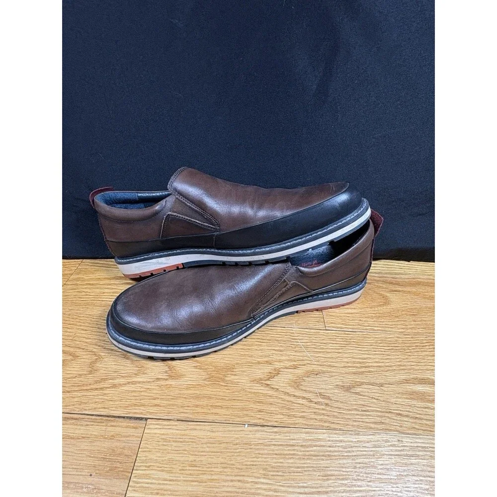 Pikolinos Berna Calfskin Slip-On Loafers in Cuero Sz. 44 10 - 10.5 Dark Brown